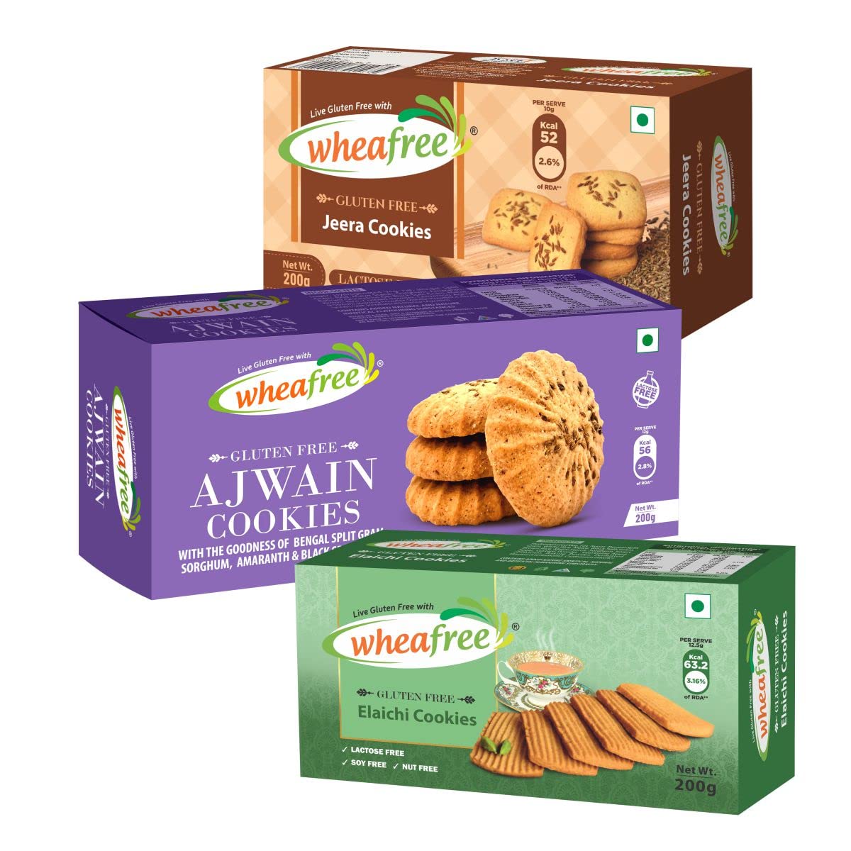 See full amazon price history chart for Wheafree Gluten Free Elaichi Cookies (200g), Jeera Cookies (200g) & Ajwain Cookies (200g) Combo Pack | Lactose Free | No Maida | Best Tea Time Snacks Wheafree Gluten Free Elaichi Cookies (200g), Jeera Cookies (200g) & Ajwain Cookies (200g) Combo Pack | Lactose Free | No Maida | Best Tea Time Snacks (B0BMFHMBD2) Amazon Price History, Amazon Price Tracker