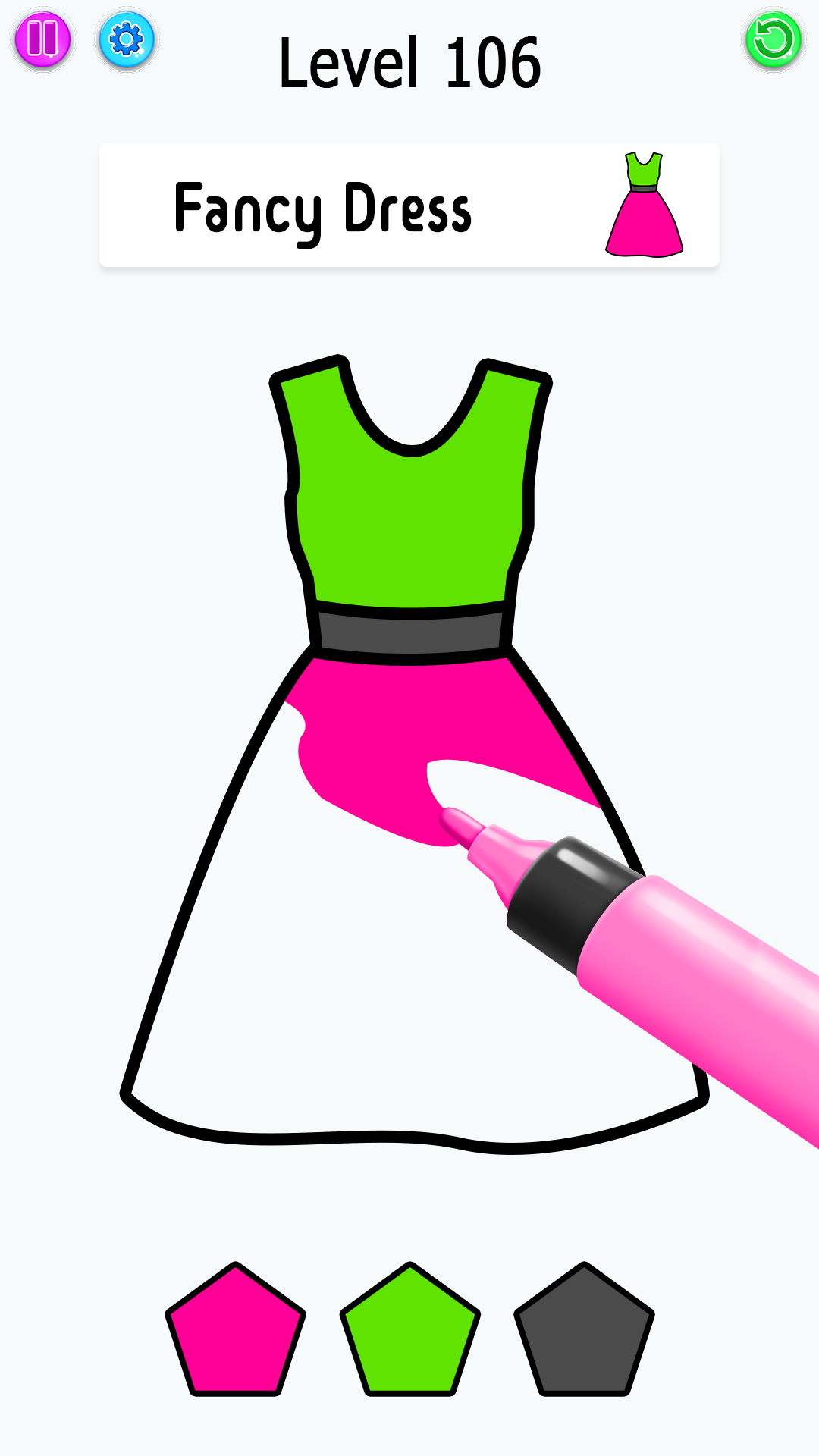 Color Paint Match ASMR Color Page master new Coloring games 2023Amazon