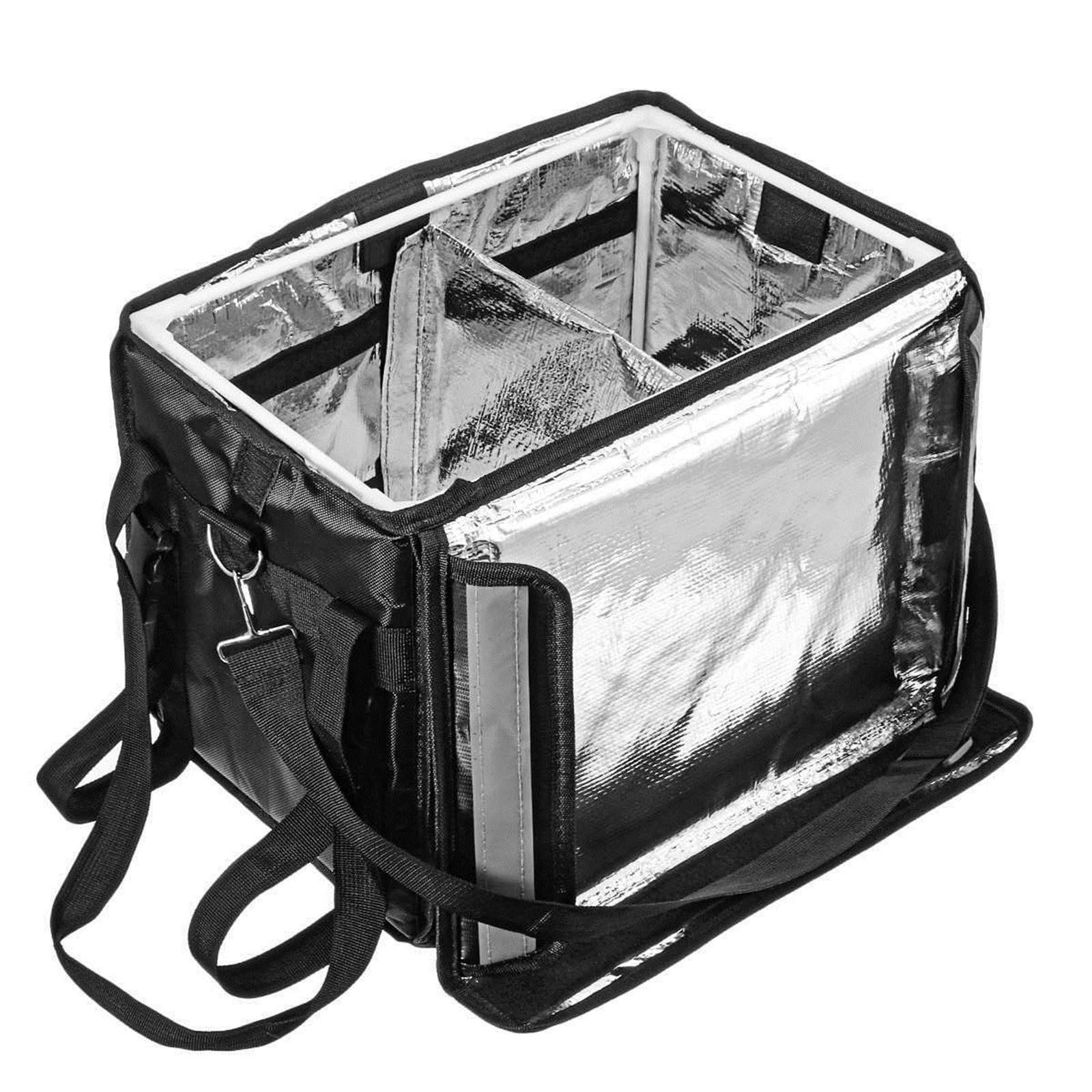 Mochila Delivery，Bolsa Para Llevar Pizzas 3 2L / 48L / 62L Extra Gran Bolsa de refrigerador Coche Paquete de hielo Aislado Almuerzo térmico Pizza Bolsa de Pizza Fresca Combinado Envase Frigorífico Bol