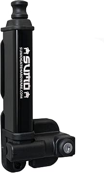 Lockey USA Sumo PGL-25 Perimeter Gate Latch for Safety Areas, Black