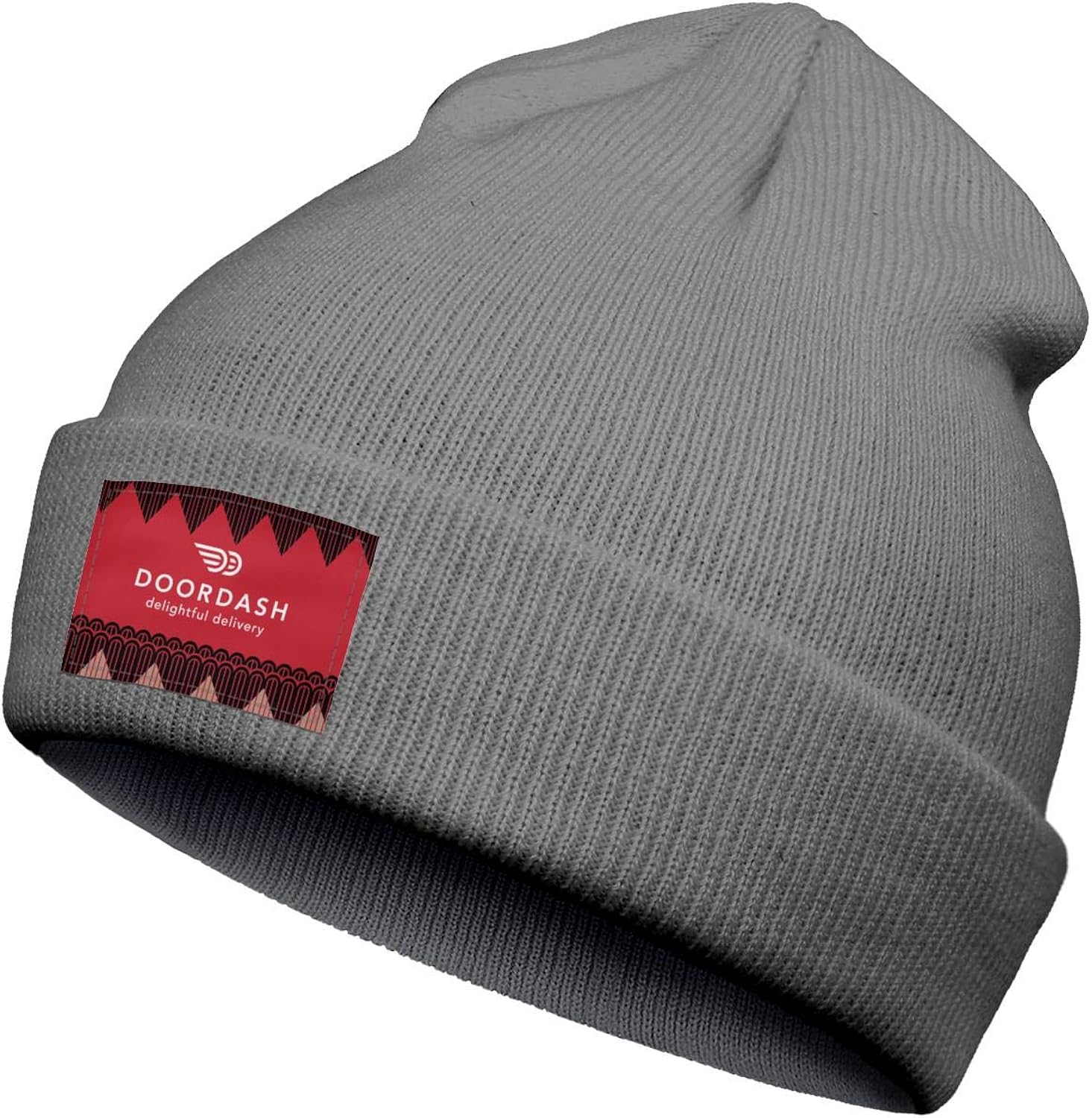 Classic Door_Dash Delightful Delivery Snow Beanie Cuff