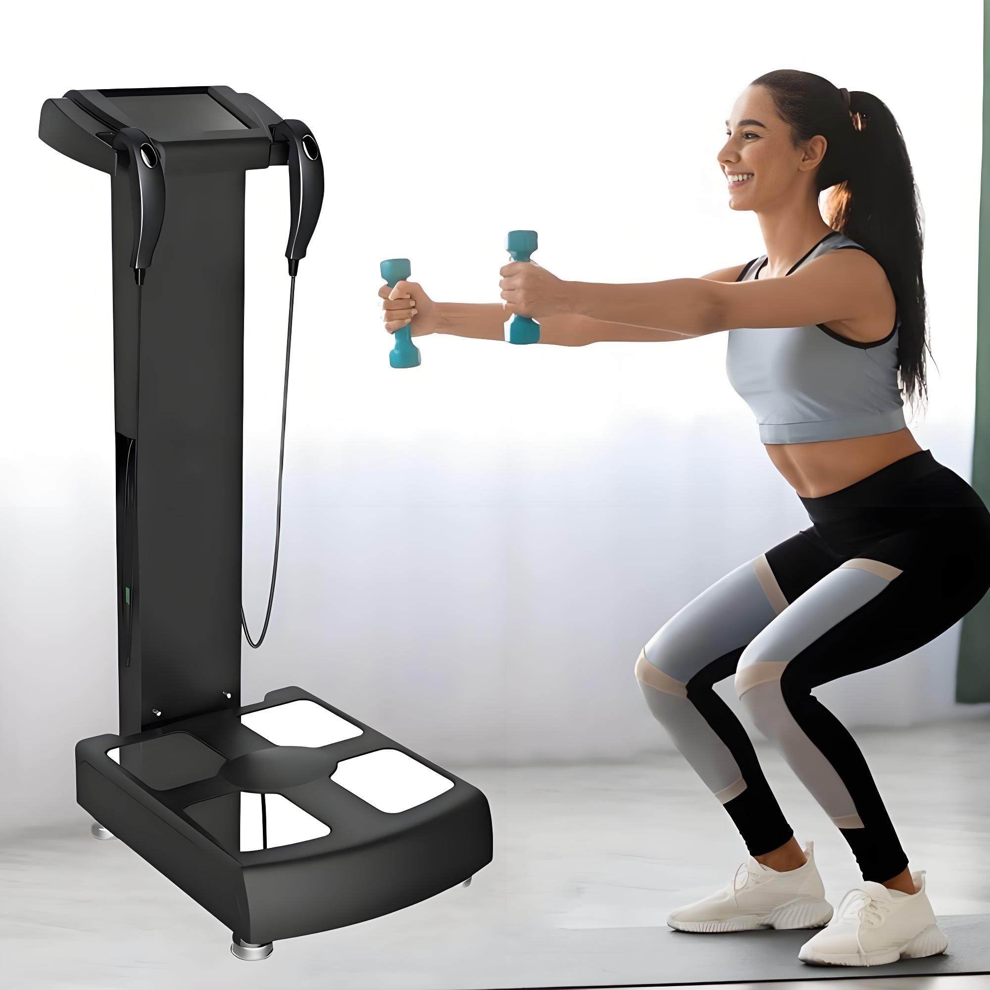 équipement d'analyse de la composition corporelle, instrument de détection de graisse corporelle humaine, analyseur de graisse corporelle pour la masse musculaire, la graisse viscérale