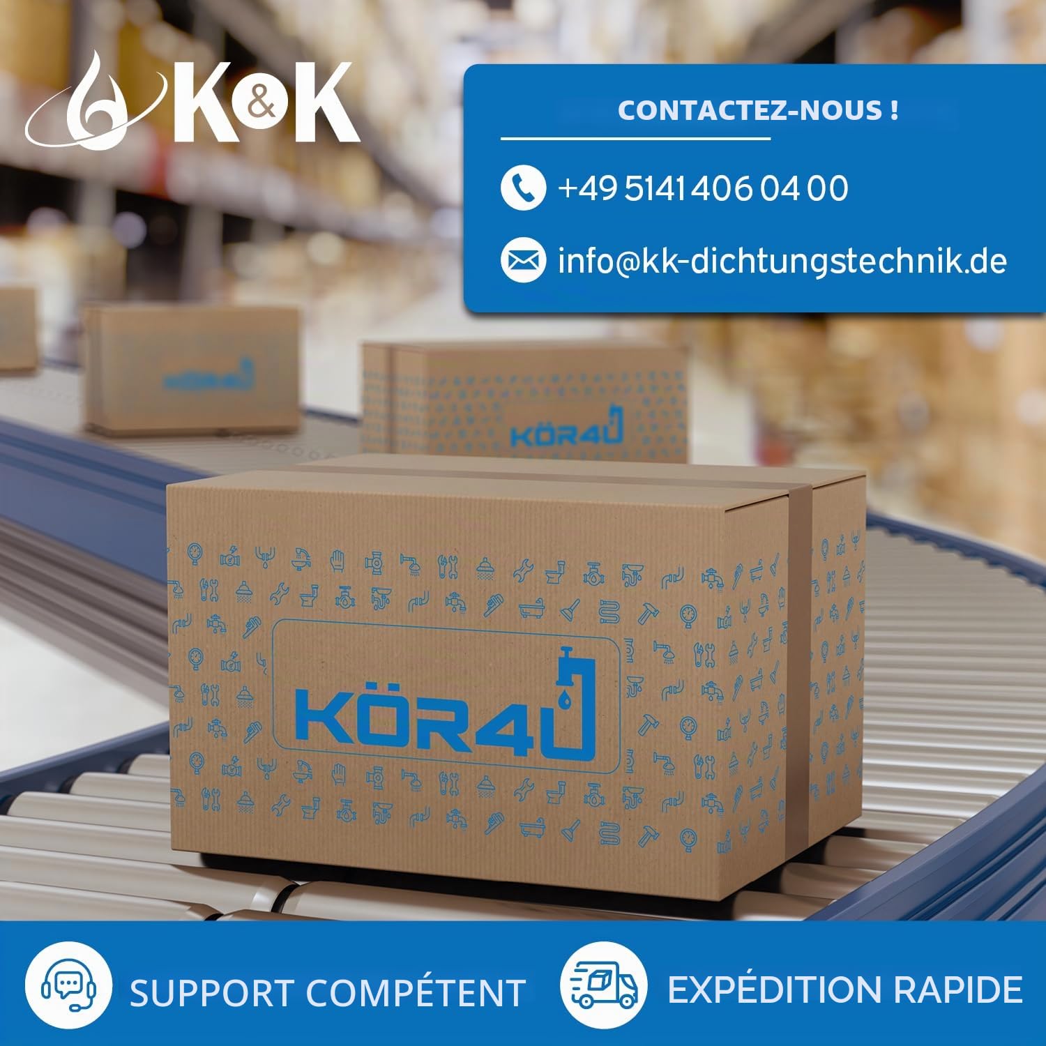kör4u Escabeau à 2 marches, charge maximale jusqu'à 150 kg, pliant et peu encombrant, escabeau domestique stable, marches antidérapantes, cadre en acier, noir