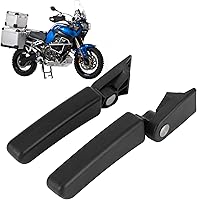 Vista 5 de KIMISS Reposabrazos del pasajero de la motocicleta, reposabrazos del maletero de la motocicleta, pasamanos del asiento trasero apto para Kawasaki