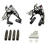 KCNC CB3 Road ANGLE Brake Set (Front + Rear), Black, CB3-BK, SK2290
