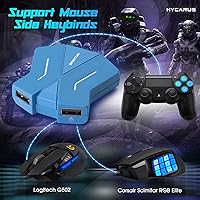 Vista 4 de Keyboard and Mouse Adapter Compatible with PS4, Xbox One, Xbox Series XS, N-Switch, Perfect for Games Such as FPS, TPS, RTS, etc.