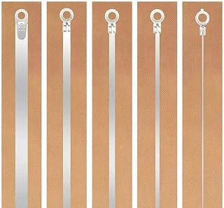 Silicone Heating Pad, 200/300/400mm Flexible Heater Element 2/3/4/5/8mm Round Wire for 3D Printer Heat Press Sealer (400 * 5MM)