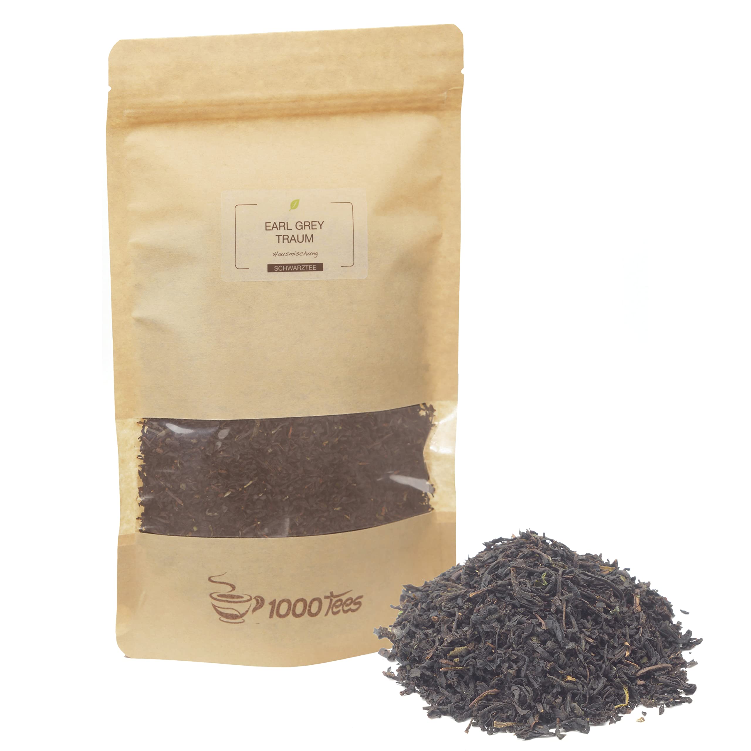Schwarztee Earl Grey-Traum mit Bergamotte-Geschmack, zitrus-fruchtig, bergamottig, frisch abgefüllt