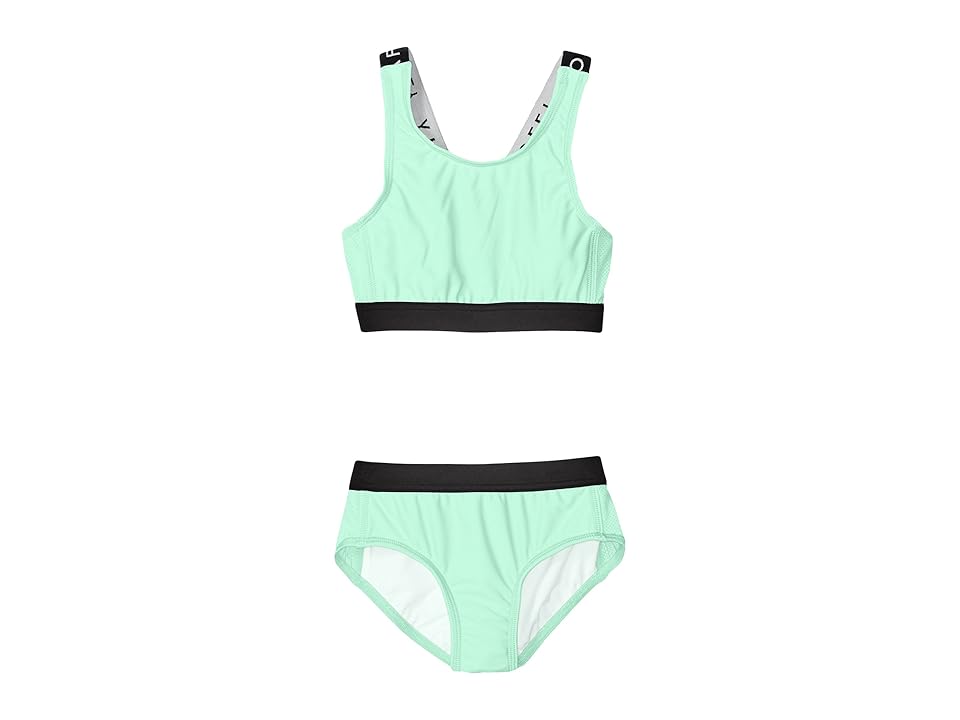 

Seafolly Kids Summer Essentials Tankini (Little Kids/Big Kids) (Mint) Girl's Clothing