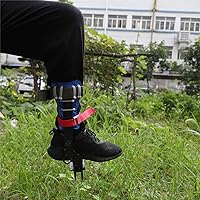 Vista 9 de HTTMT - Juego de pinchos para escalada de árboles/postes, cinturón de seguridad, correa, cuerda ajustable de acero inoxidable