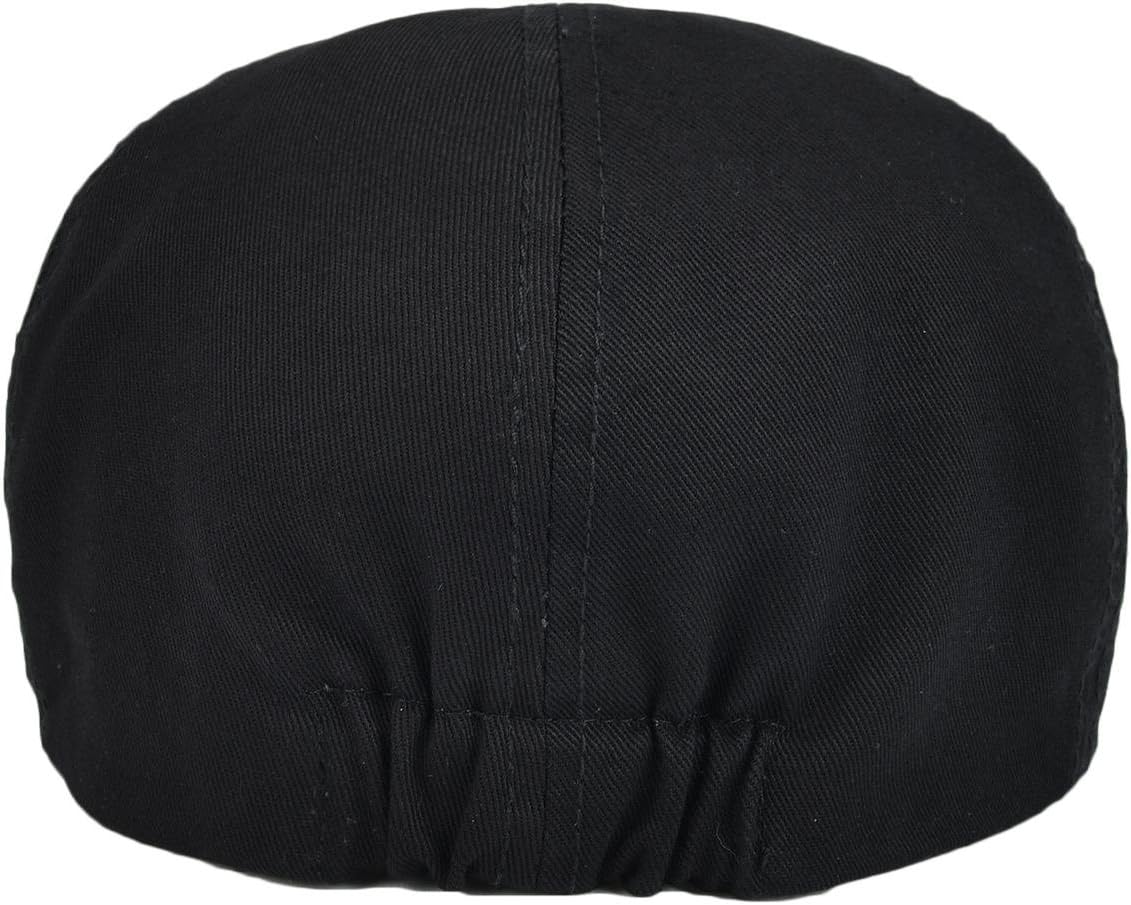 VOBOOM Cotton Flat Cabbie Hat Gatsby Ivy Irish Hunting Newsboy Cap - Image 4