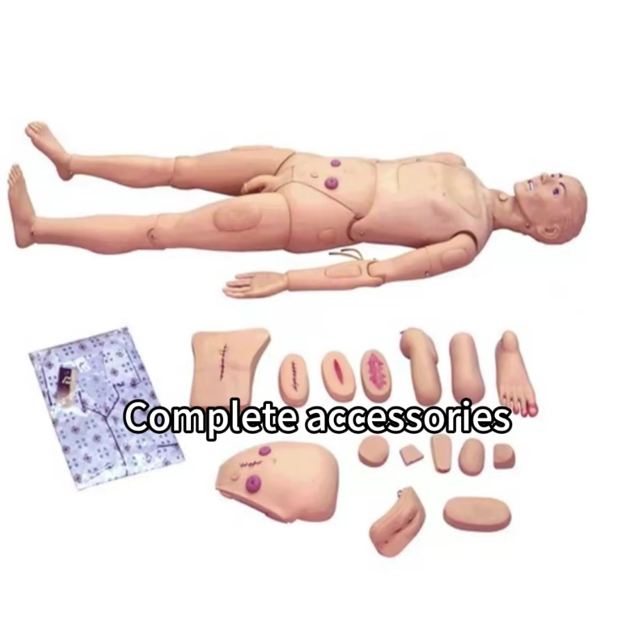 Cardiopulmonary Resuscitation Simulator Adult CPR Training Manikin Full Body First Aid Resuscitation Dummy With Cpr Monitor For Nursing Medical Teaching - View #11