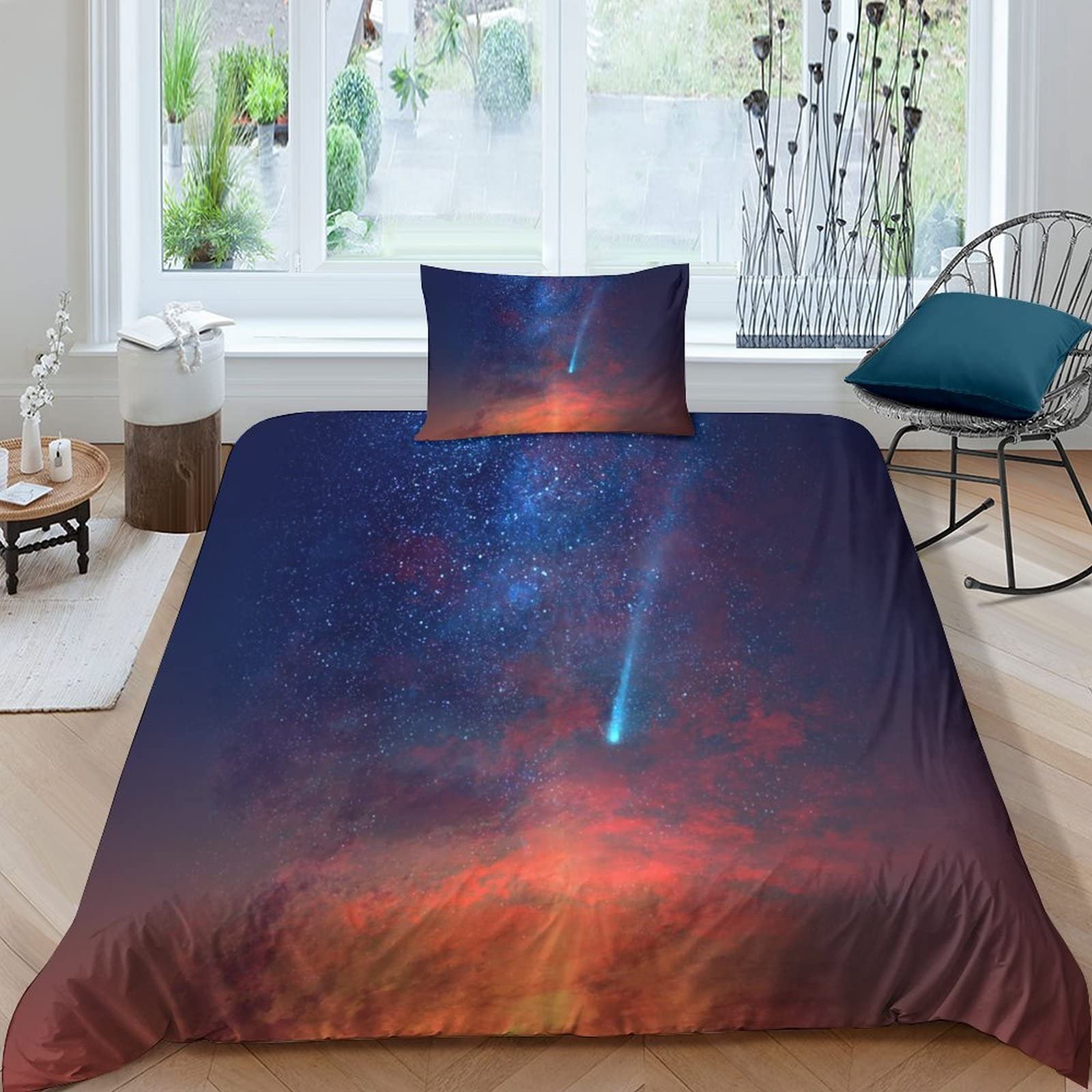Housse de couette Milky Way Galaxy pour transformer la chambre d'un ado en observatoire spatial