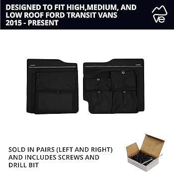 Amazon.com: VanEssential Rear Door LOWER Storage Panels (Pair