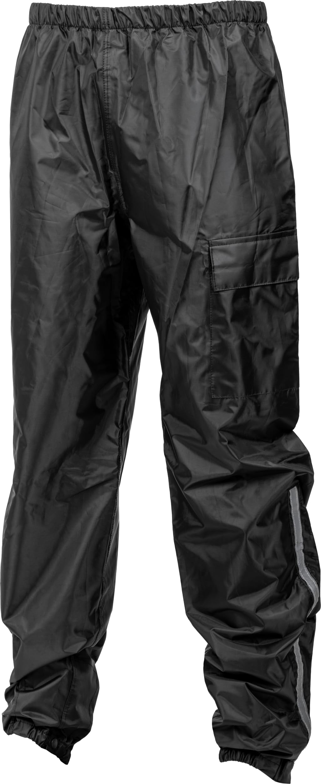 Fly Racing Adult 2-PIECE RAIN SUIT (BLACK, Large)