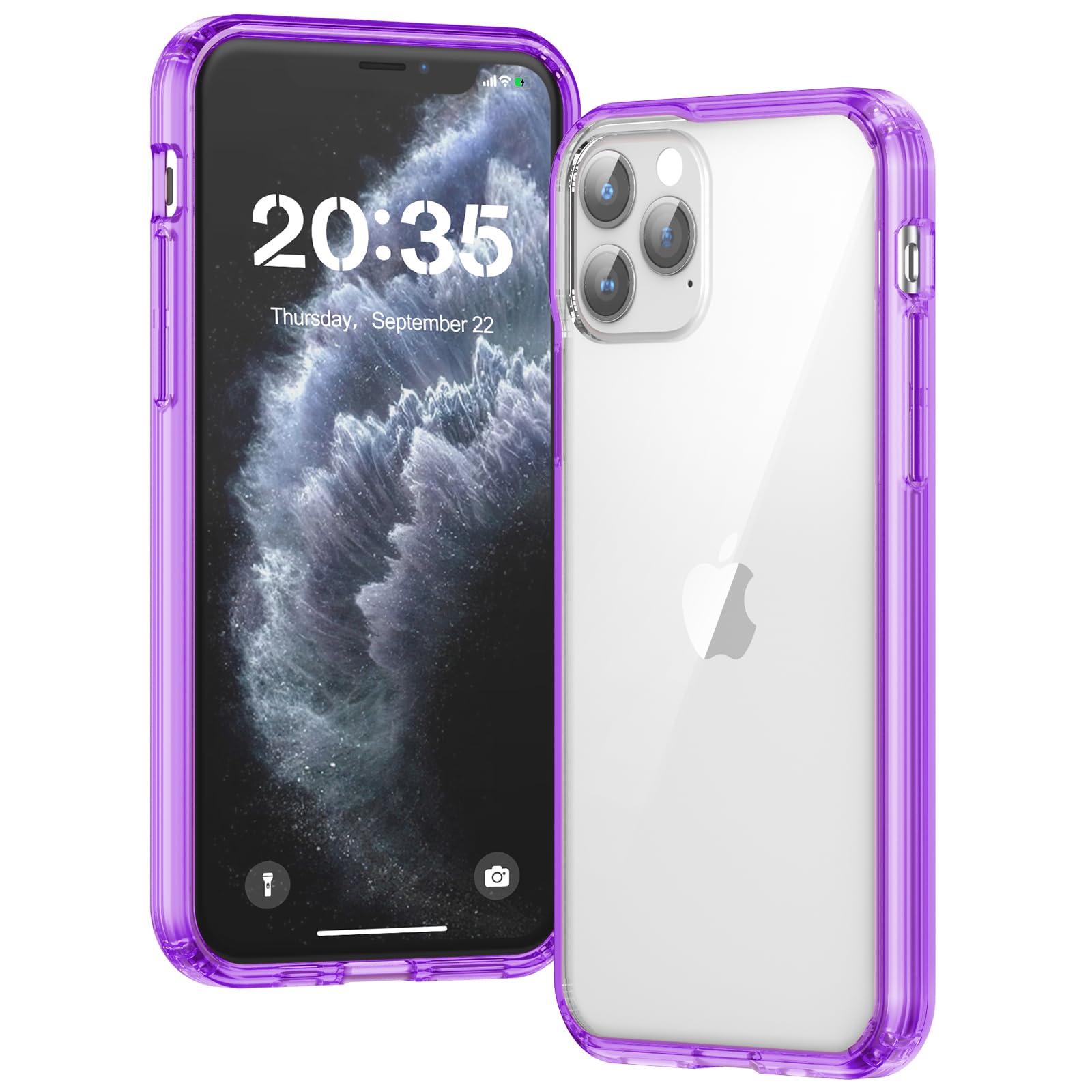 Clear Case for iPhone 15, Ultra Thin, Shockproof TPU Cover, Anti-Yellowing, Crystal Clear, Phone Case for Apple iPhone 15 - Clear — view 147