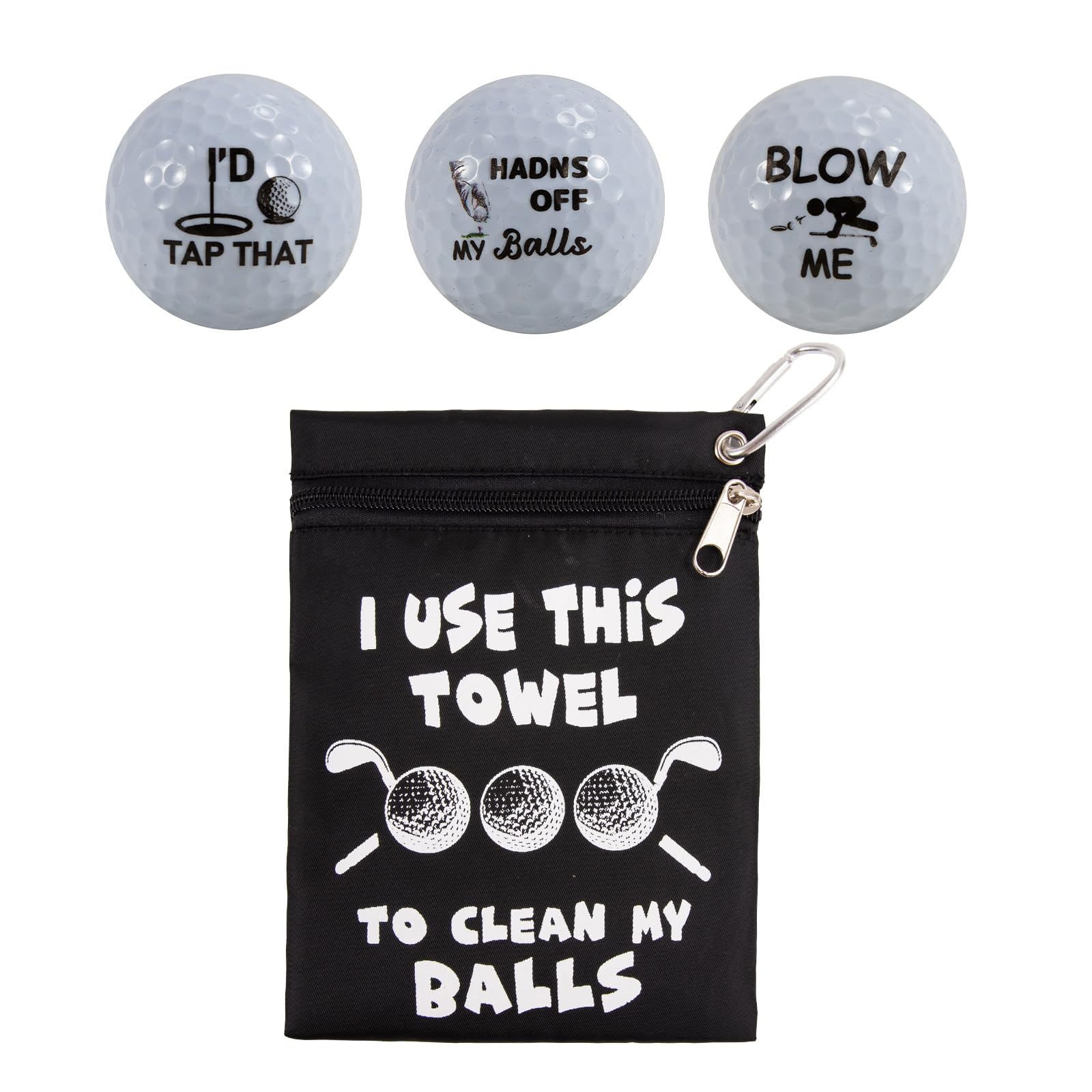 Click to get 4 Pcs Golf Gift Set Funny Prank Golf Balls and Fun
