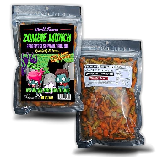 Miniatura 2 de Zombie Munch Apocalypse Survival Trail Mix  Regalo de supervivencia saludable divertido Trail Mix bolsa de regalo resellable divertido regalos