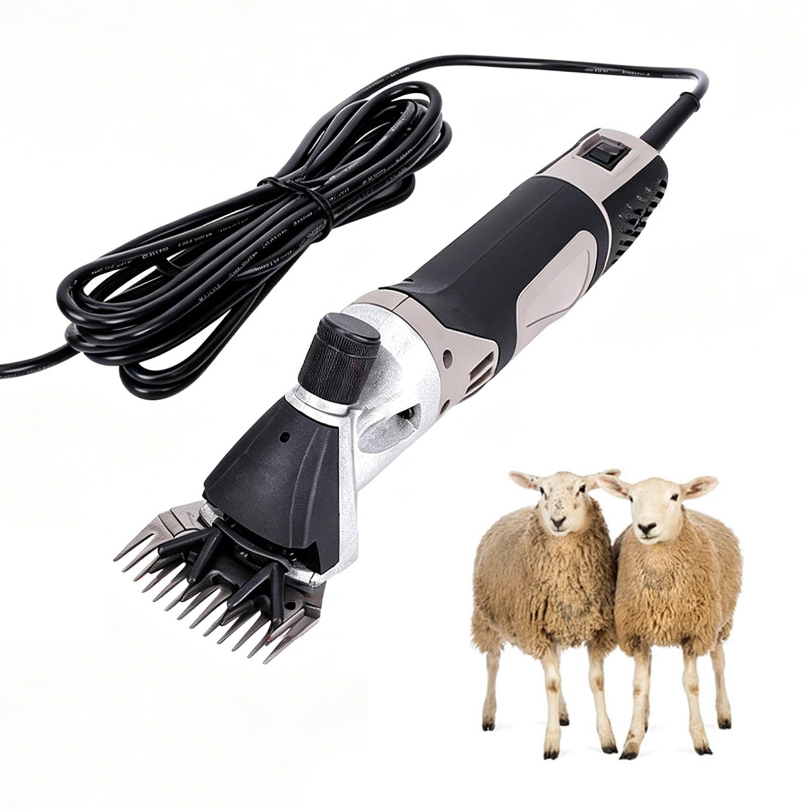 Tondeuse à bétail robuste 500W à 6 vitesses pour une tonte nette - 7