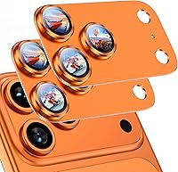 Vista 50 de Uyiton Protector de lente de cámara compatible con iPhone 17, no es fácil de romper, fuerte absorción, compatible con fundas, cubierta de pantalla