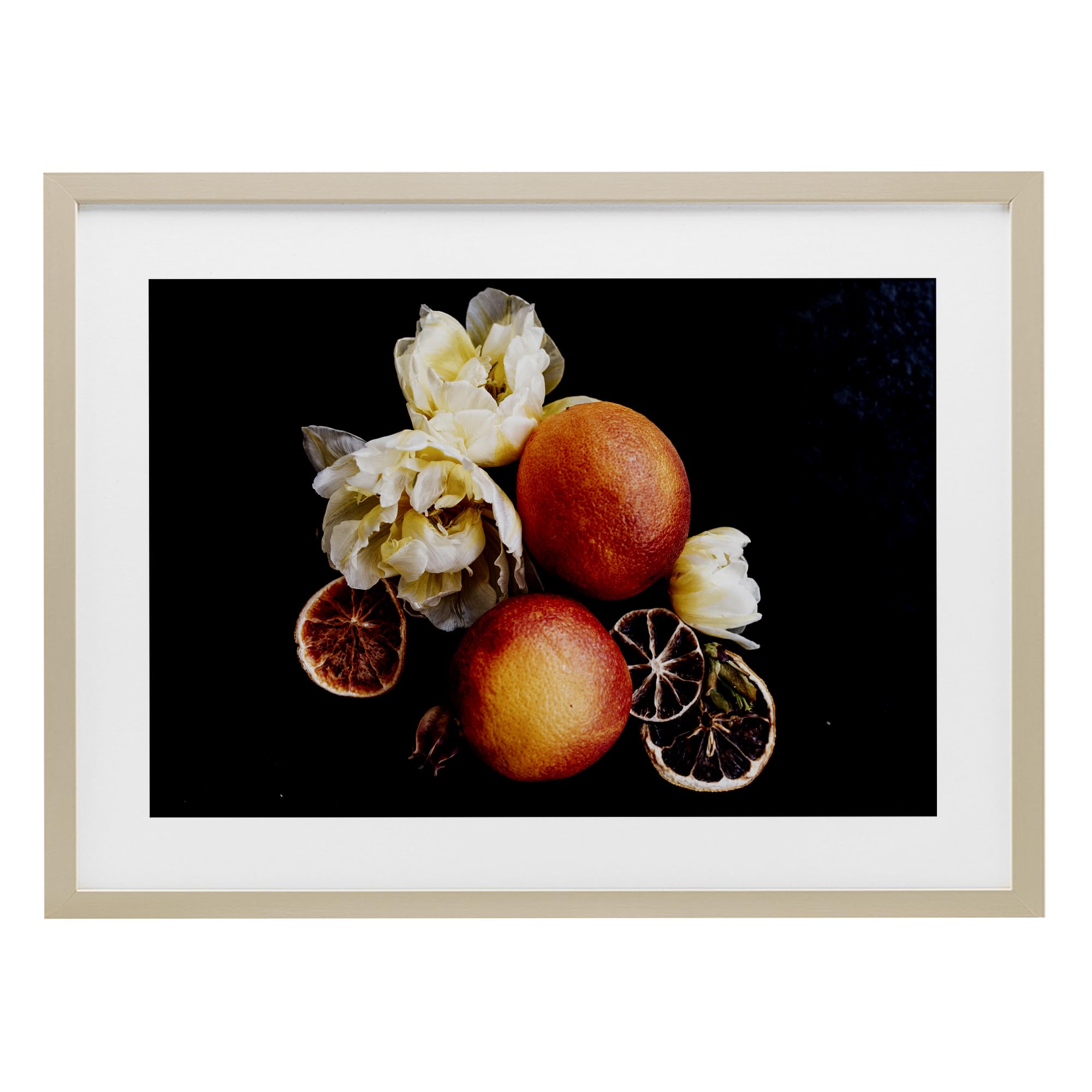 'The Still Spring Fruit'| Framed Print Under Glass