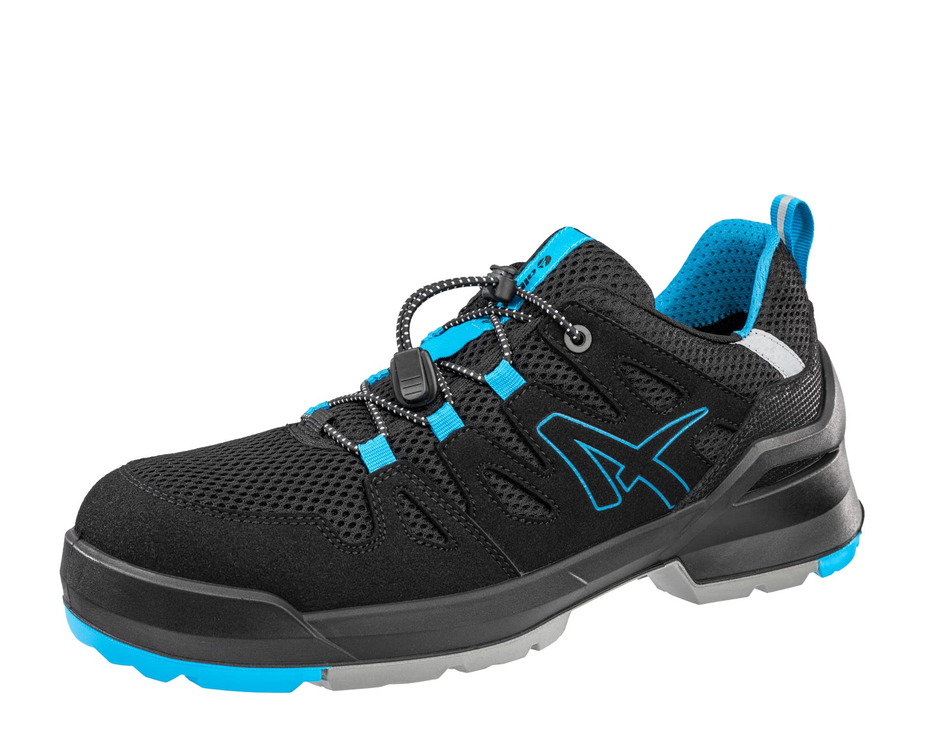 ALBATROS Fastpack Low S1PL ESD FO SR Unisex Zapatos de seguridad antideslizantes sin metal vegano tapa de fibra de vidrio zapatos de trabajo