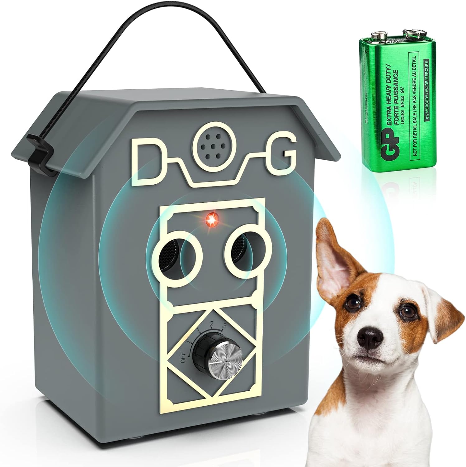 Dog Barking Control Device, Automatic Anti Barking Device for Dogs 50