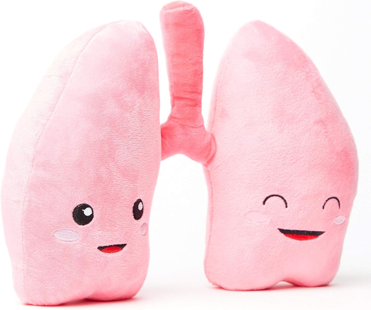 nerdbugs Lung Plush - We Be-Lung Together!/Pulmonologist Gift, Respiratory Therapist Gift, Lung Cancer Gift, Pulmonary Nurse Gift, Med Student Gift