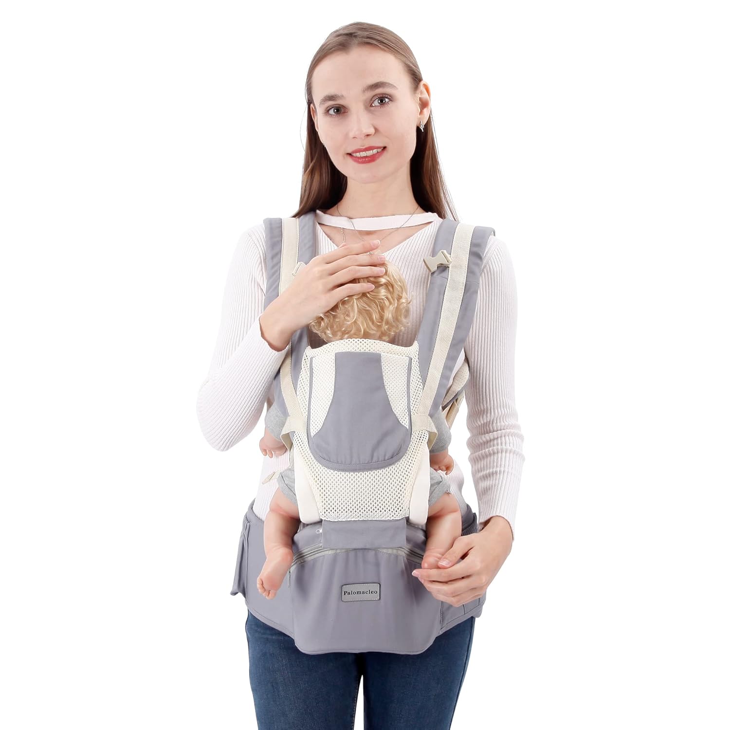 Newborn to Toddler Baby Carrier, 6in1 Baby Carrier with