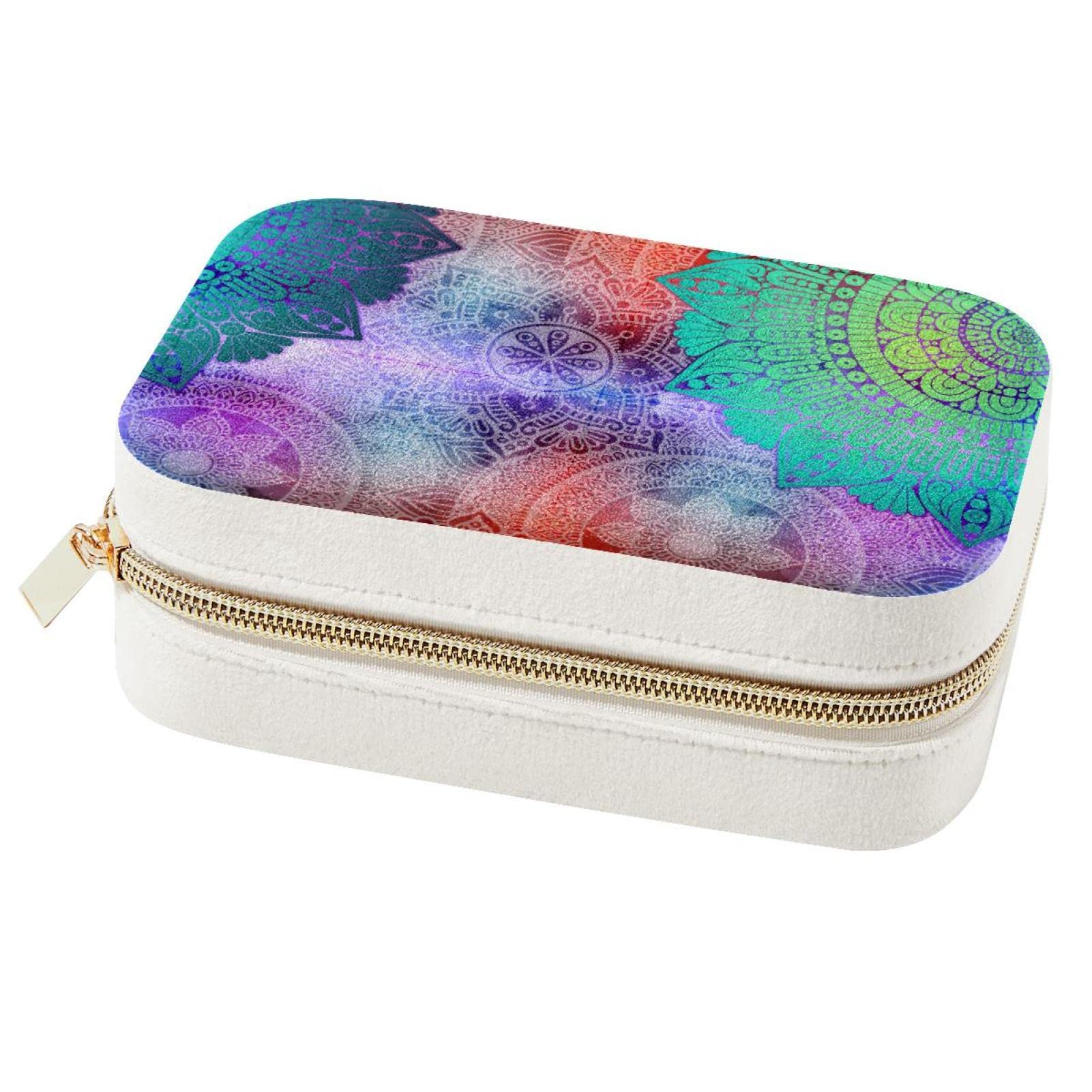 Organiseur de bijoux de voyage anti-nœuds avec fermeture sécurisée