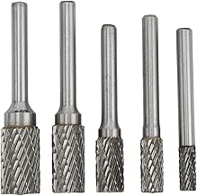 Conjunto de limas rotativas Aramox, conjunto de limas rotativas de carboneto, conjunto de limas rotativas de corte duplo, haste de 6 mm para escultura em metal, escultura em madeira, fabricação de joi