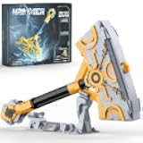Finger Rock Thor Battle Hammer Toy Building Blocks Set for Adults, Legendary Hammer Building Kit with a Base for Display, 1317 Pieces Classic Toy Weapon Model Collection Gifts for Teens 14+