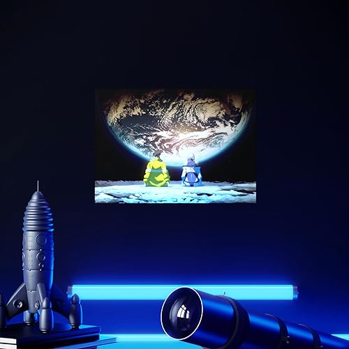 Miniatura 6 de Displate Póster de metal oficial de Cyberpunk con montaje magnético, decoración moderna de pared, diseño de Edgerunners de Cyberpunk, póster de