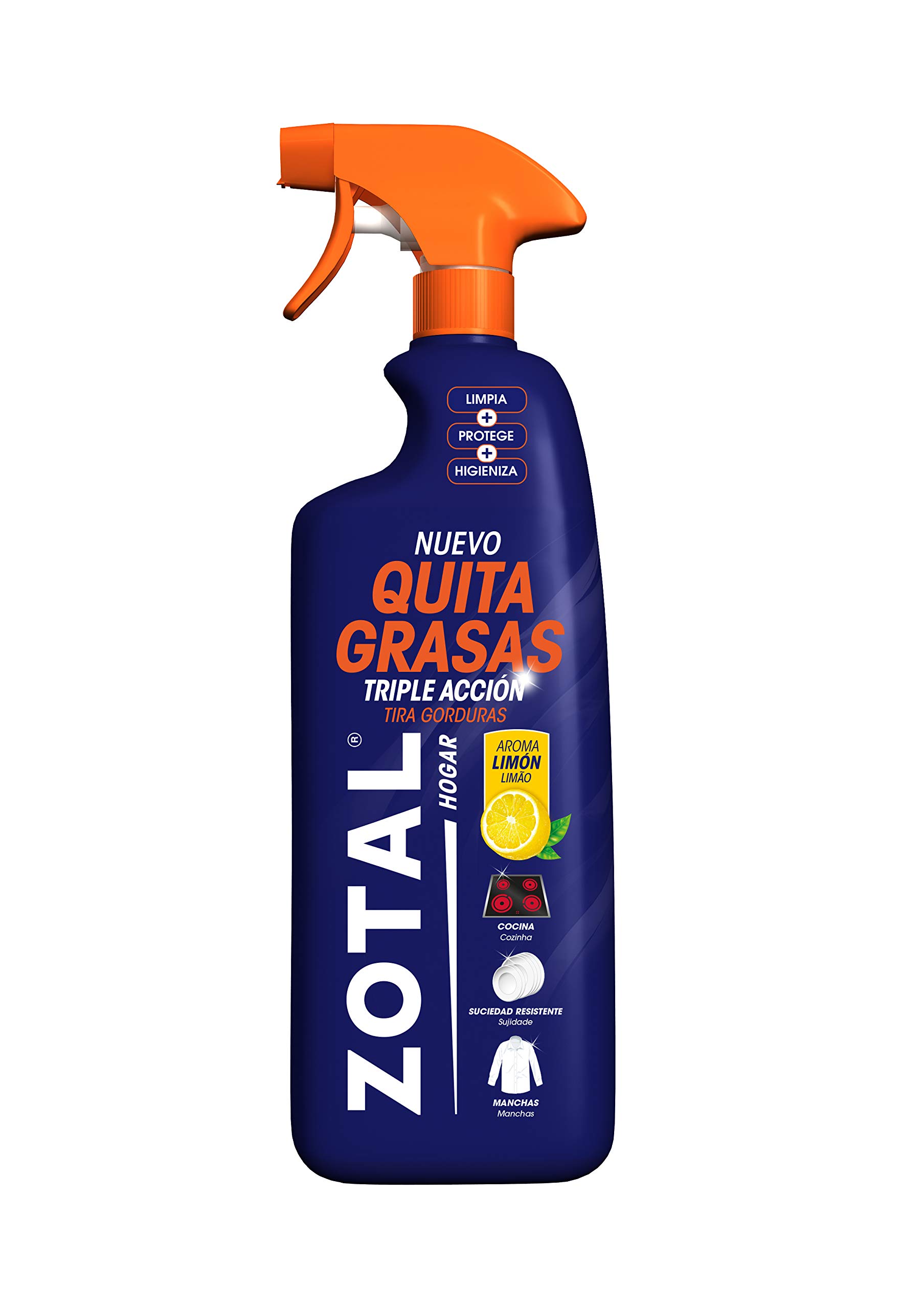 Zotal Hogar Quitagrasas - 12 Recipientes de 750 ml - Total: 9000 ml