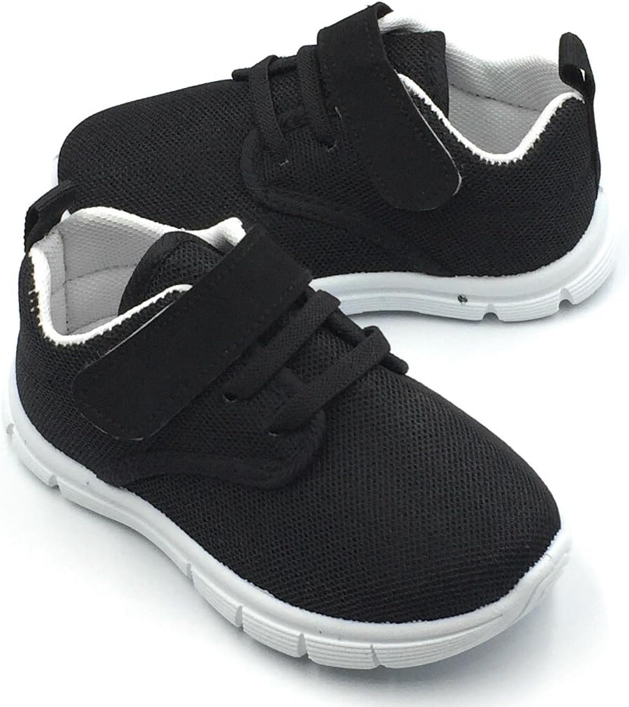 Toddler Sneakers – Wide Toe Box Barefoot Shoes for Boys & Girls, Breathable Mesh, Lightweight Non-Slip Walking & Running Shoes