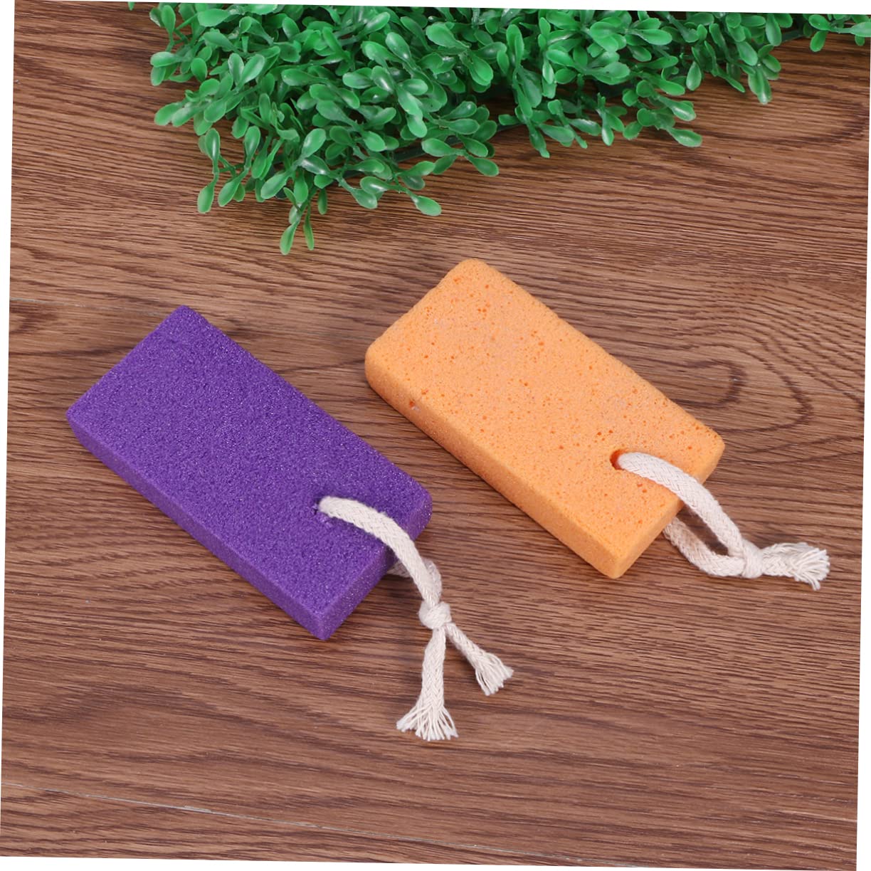 minkissy 3sets Foot Stone Scrubber Exfoliator Rubbing Stone Dead Skin Remover 4pcs*3