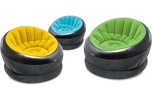 INTEX 68582EP Inflatable Empire Chair for Enchanting Movie Nights