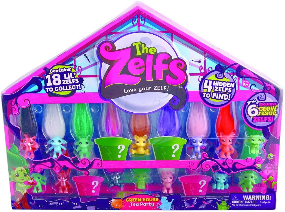 The Zelfs Greenhouse with 18 Zelf Dolls with All New Season 3 Characters