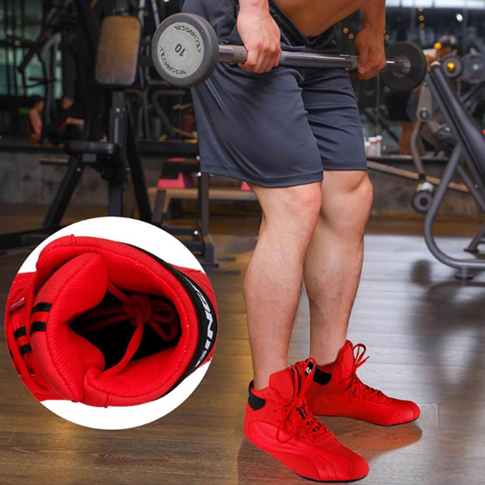 Zapatillas De Deporte De Boxeo,Zapatos De Lucha Juvenil,Zapatos de Lucha Libre,Respirable Antideslizante,Ligero Antideslizante,para Deportes,Combate,Wrestling,Fitness,Marciales,Juvenil.