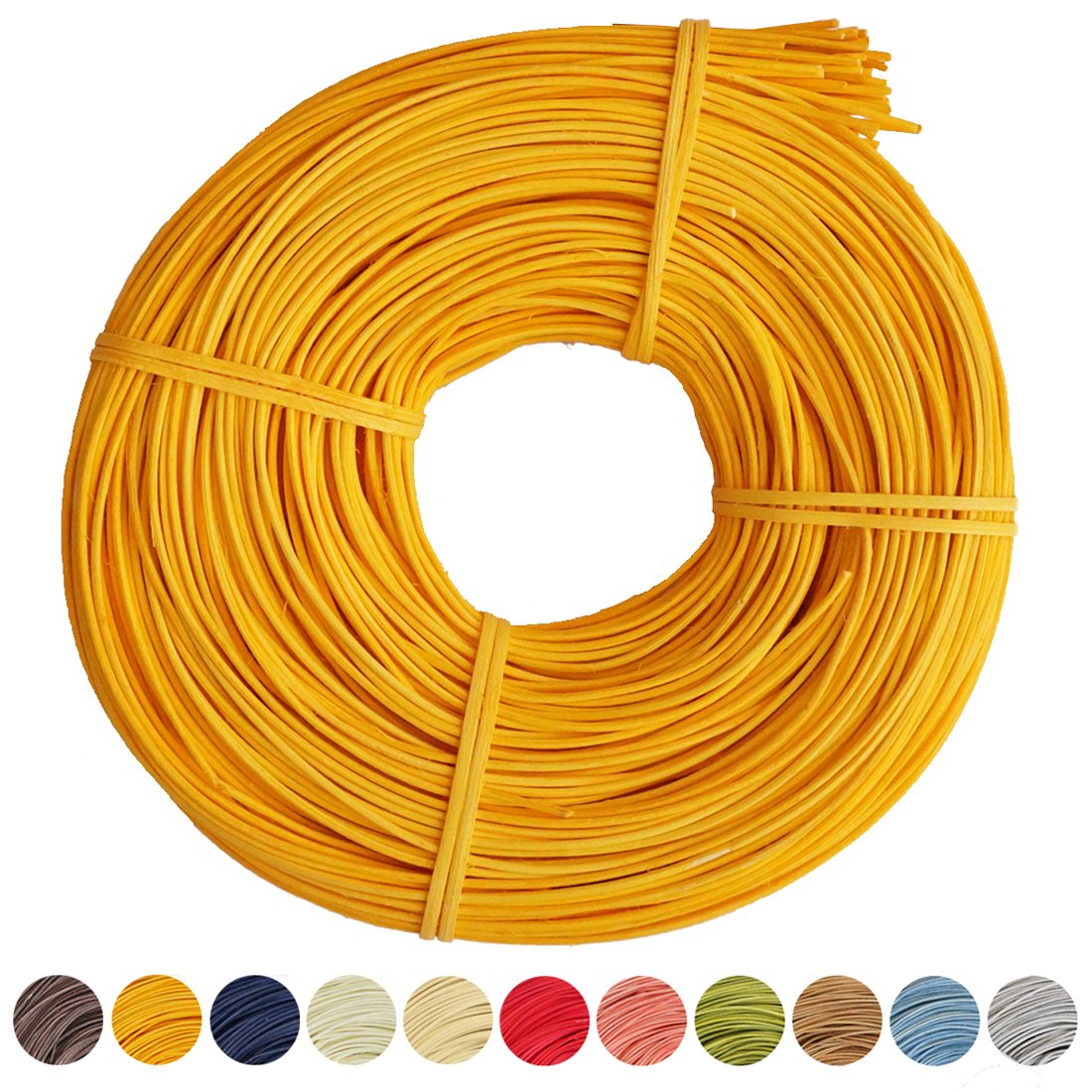 Cordon en osier famos 2,25 mm idéal pour tresser vos paniers de rangement et décors de table