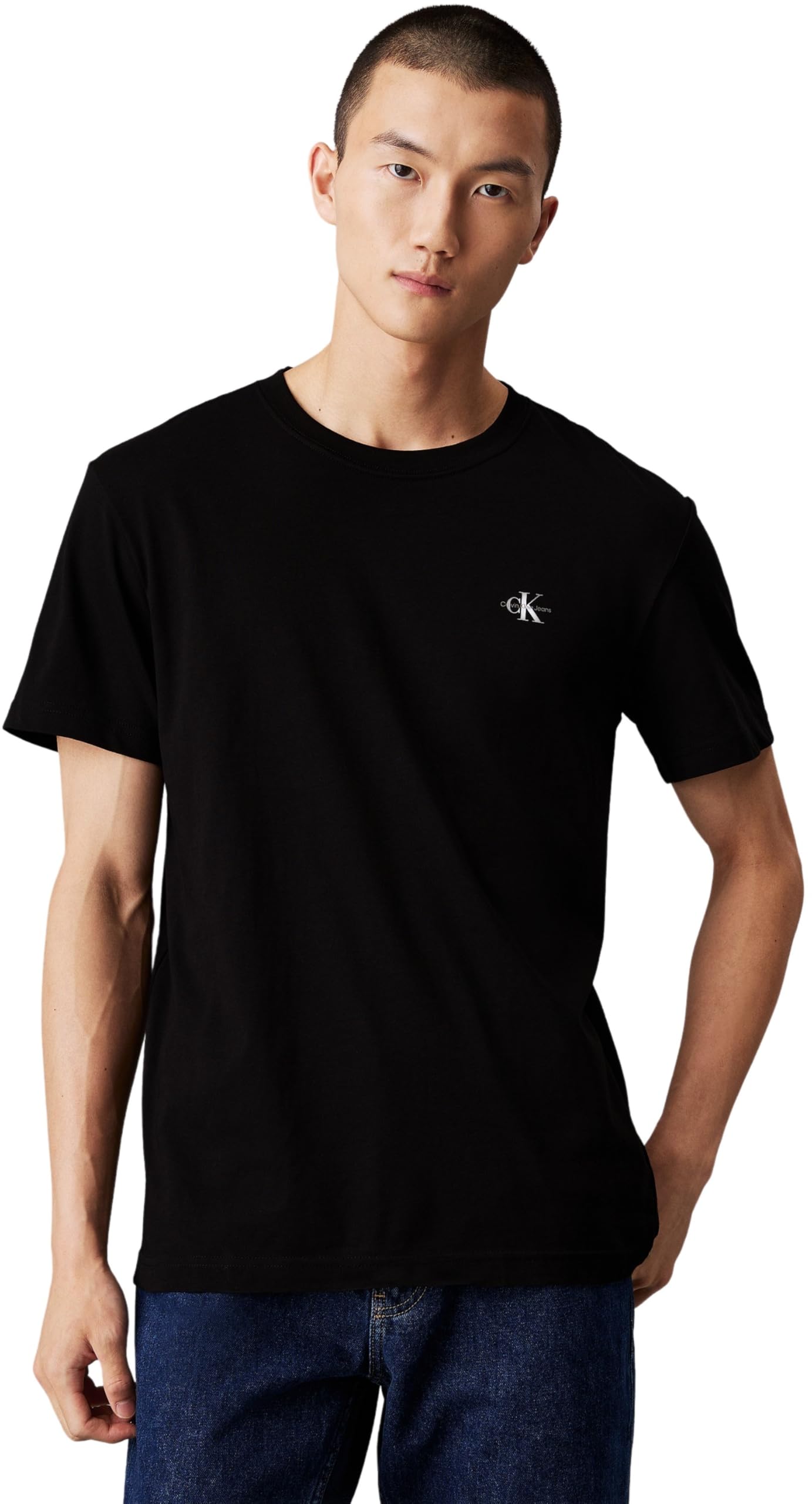 Calvin Klein Magliette a Maniche Corte (Pacco da 2) Uomo