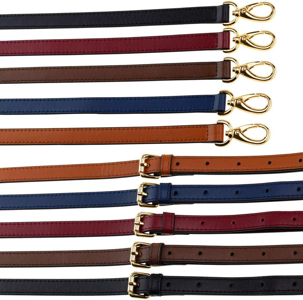 Allzedream Genuine Leather Purse Strap Replacement Crossbody Handbag Long Adjustable - Image 7