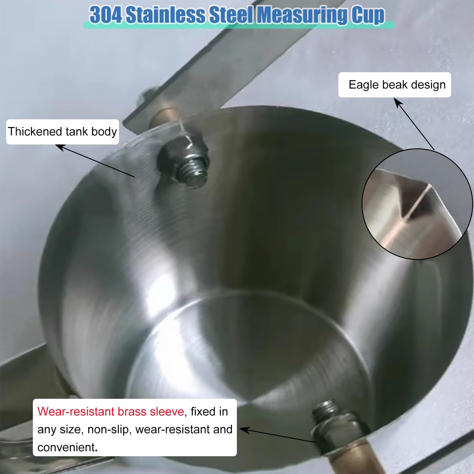 Metal Telescopic Water Sampler Dipper with Pole & Cup, 500/ 1000ml Water Sampling Kit for River Lake Pool, Vertical Water Sample Containers w/Scale(1000ml,0.65-1.5m/2.1-4.9ft)