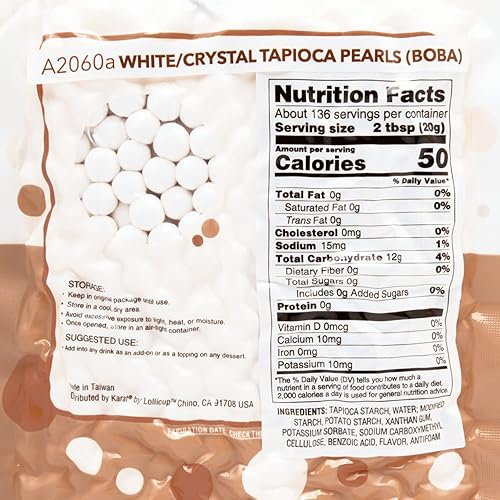 Miniatura 5 de Tea Zone White Tapioca Boba - Bolsa 6 libras