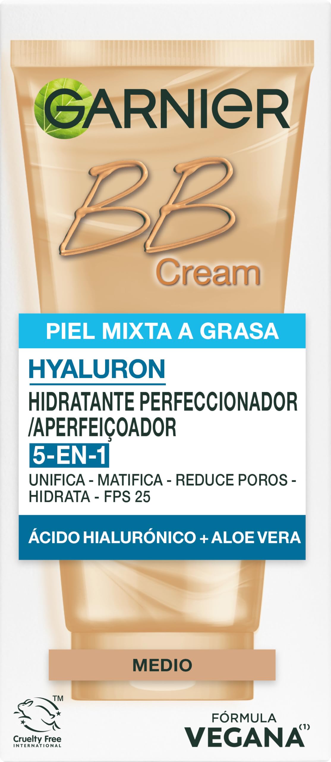 SKINACTIVE BB CREAM gra mixta a trawa SPF25 medium 50 ml
