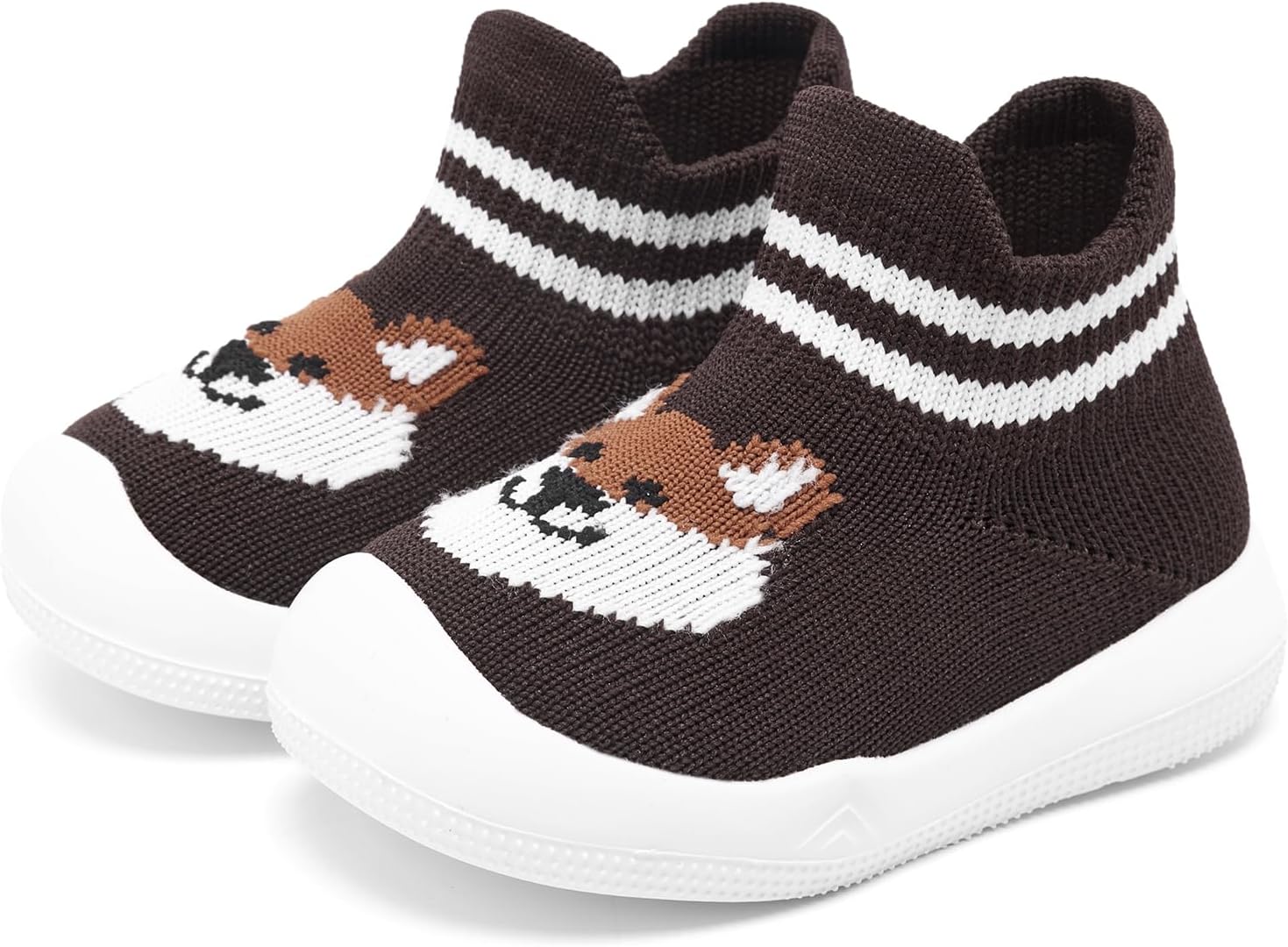 Engtoy Baby Shoes Boys Girls Sock Shoes Slippers Baby Walking Shoes Baby Slip On Sneakers Infant Non-Slip Breathable Slippers with Soft Rubber Sole - Image 2