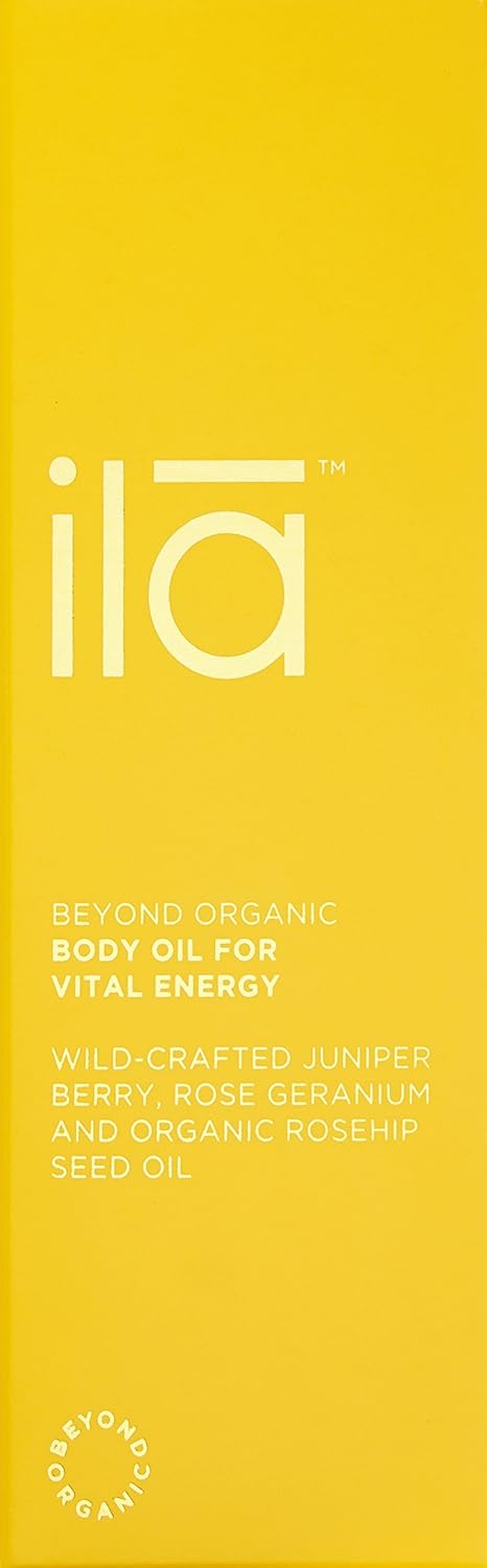 ILASPA Body Oil for Vital Energy, 3.38 fl. oz.
