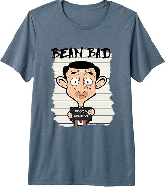Mens Mr Bean - Bean Bad T-Shirt Premium Tri-Blend T-Shirt