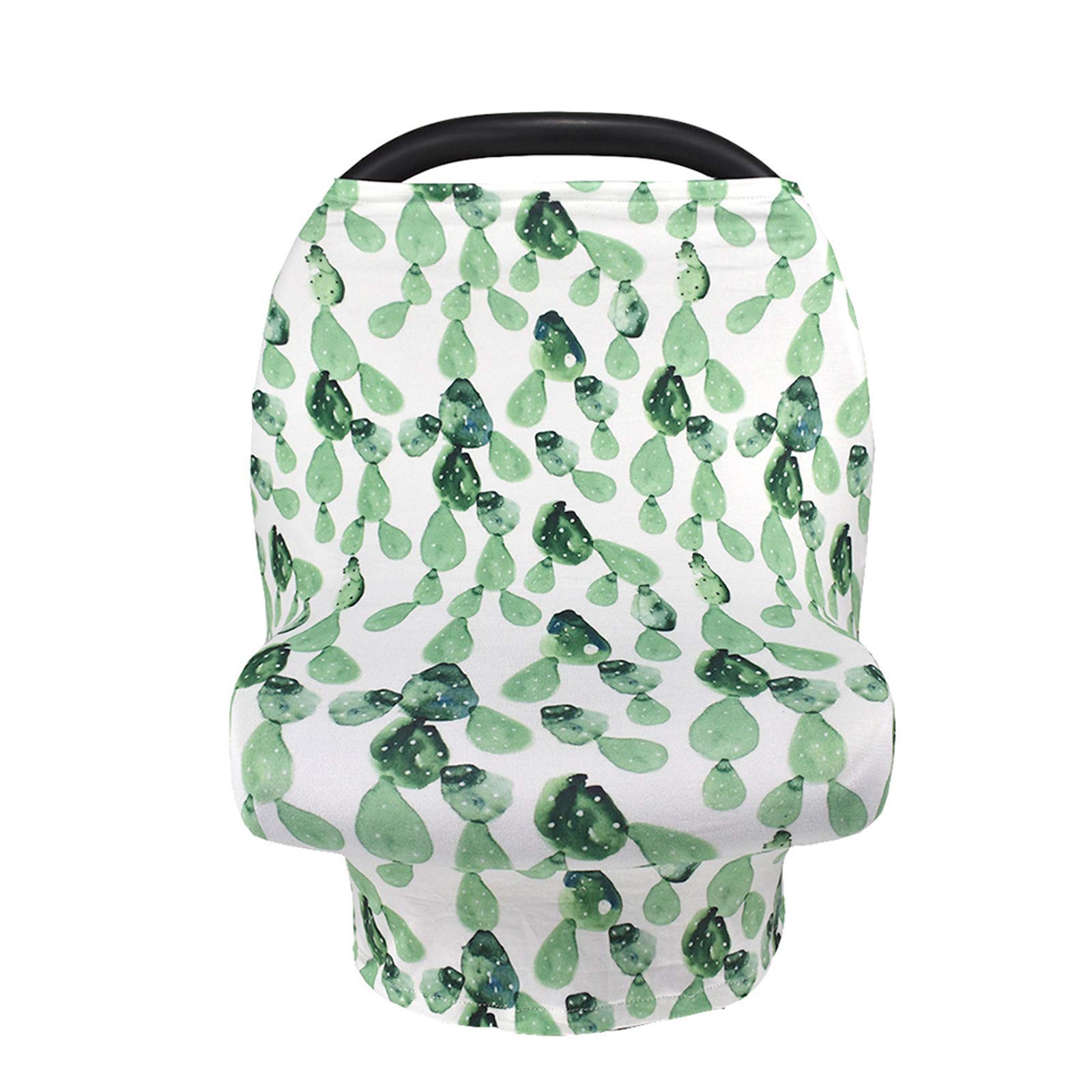 Nursing Cover for Breastfeeding, Stretchy Car Seat Cover for Babies, Soft Breathable Breastfeeding Cover, Stroller Covers, Shopping Cart Cover, Multi-Use High Chair Cover, Baby Shower Gifts