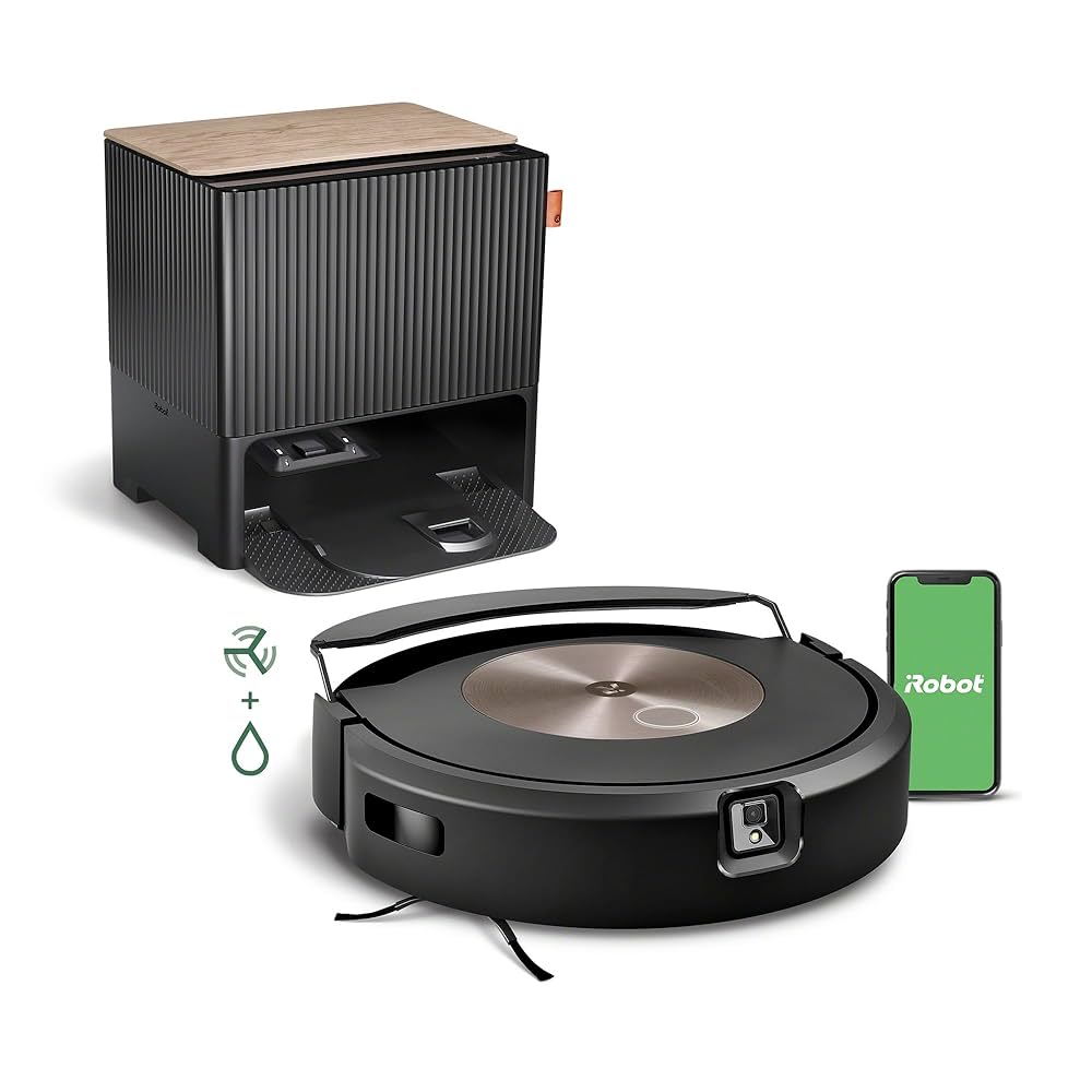 iRobot Roomba Combo J9+ Robot Sprzątający, Brązowy Mech, 313